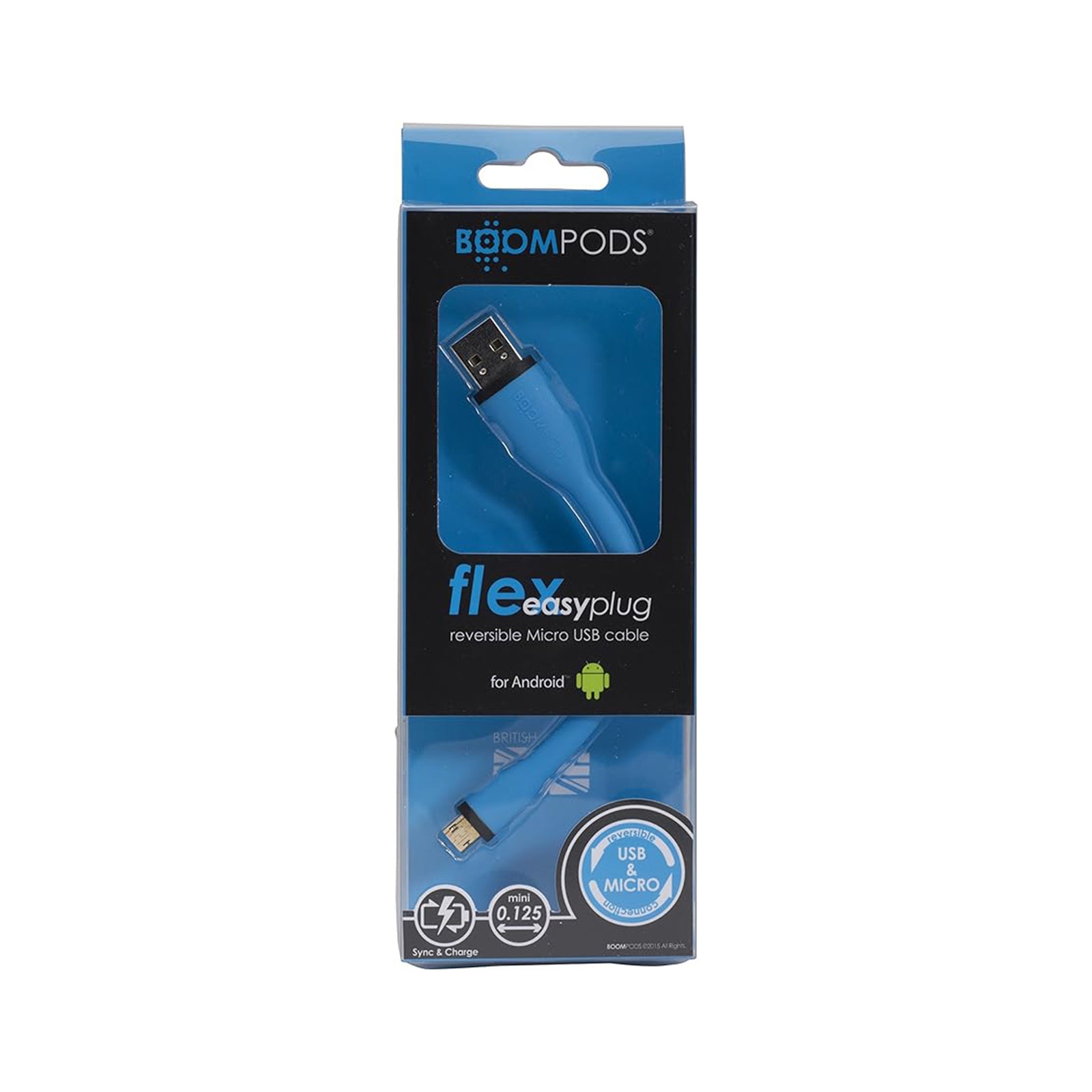 Boompods Flex Micro USB Kabel