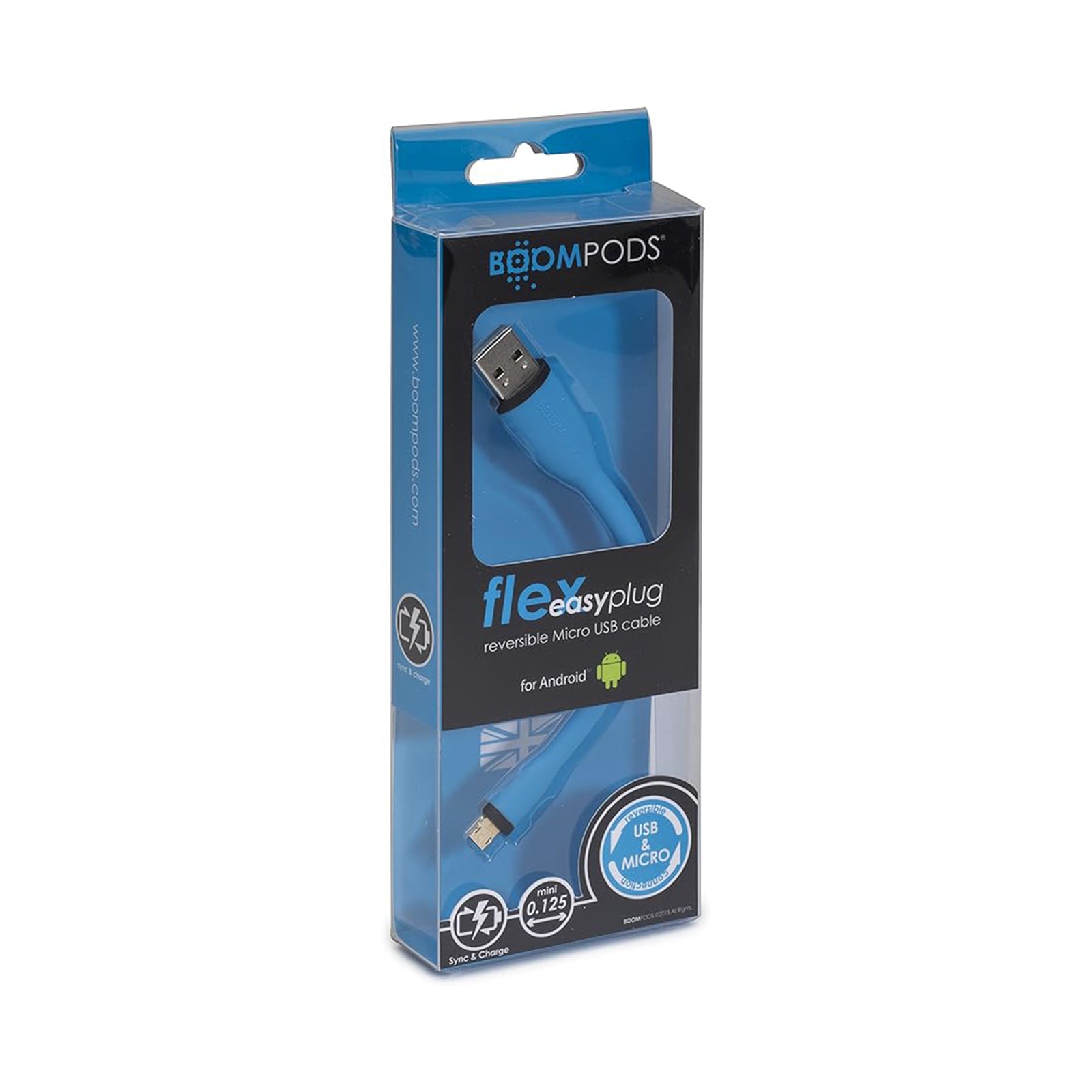 Boompods Flex Micro USB Kabel