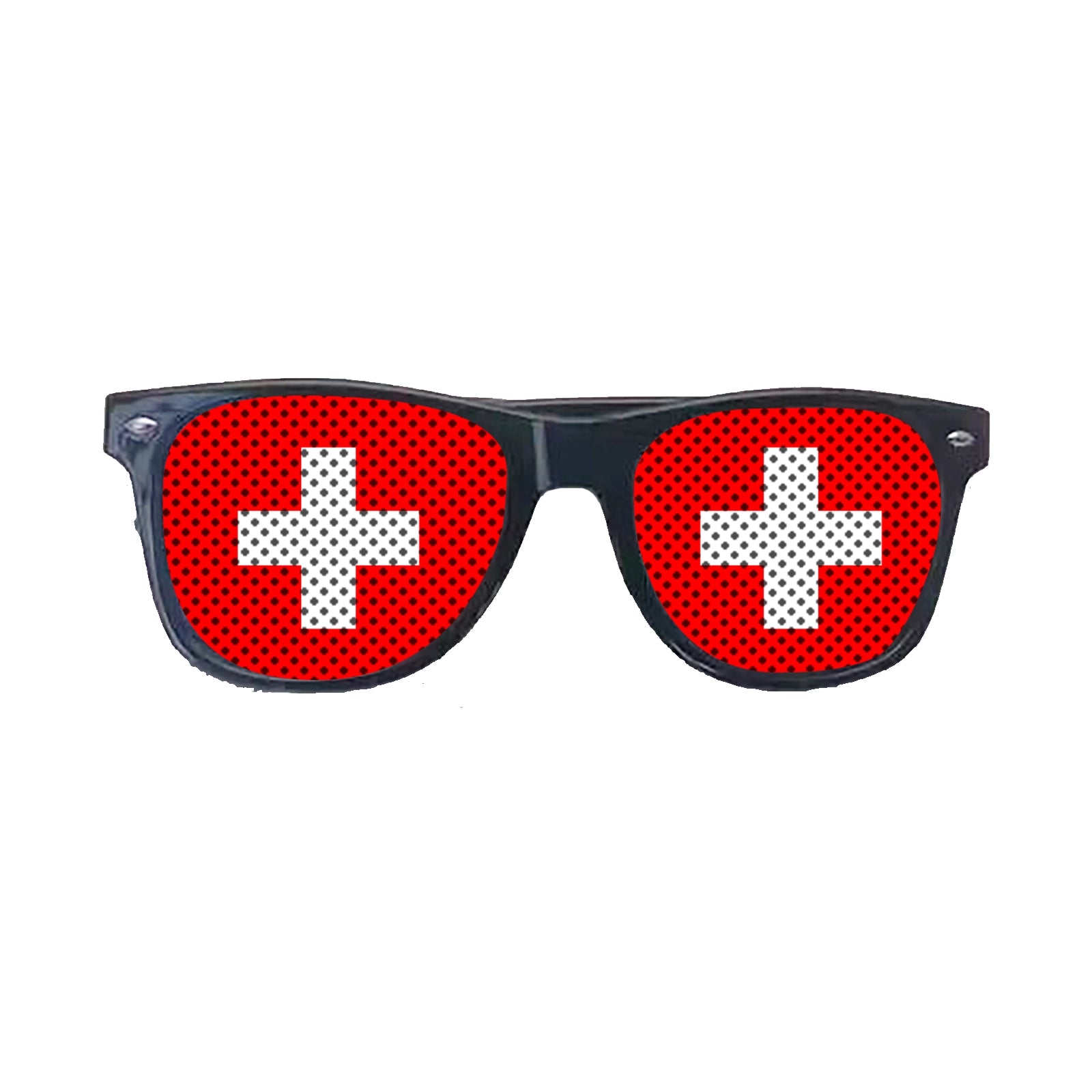 Brille mit Landesflagge